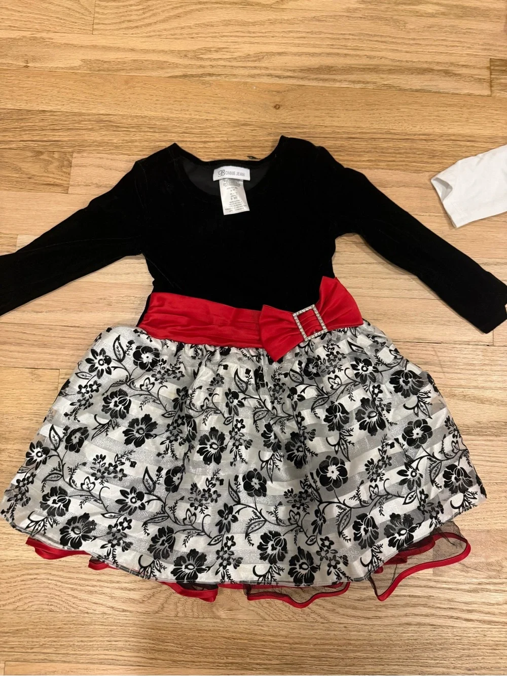 Girls Holiday Dress and Reindeer Set for